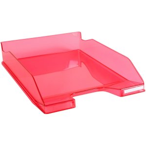 Letter tray Combo 2 Classic raspberry transparent glossy