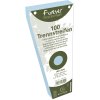 Pack 100 separating strips punched trapezoidal recycled cardboard 190g Forever, 105x142mm Blue