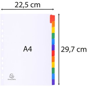 2312E Exacompta register Manila cardboard in A4 format