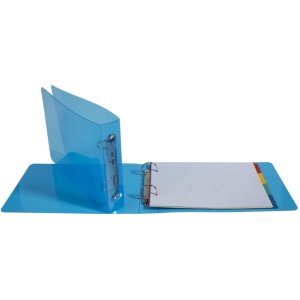 Ring Binder PP 700? with 4 rings 25mm, 40mm back, Crystal...