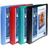 Ring Binder PP 700? with 4 rings 30mm back 40mm, opaque, Krea Cover, A4 overwidth assorted colors