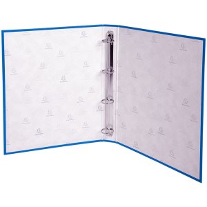 Ring Binder PP A4 4 rings 30mm Light Blue