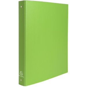 Ring binder PP A4 4 rings 30mm citrus green