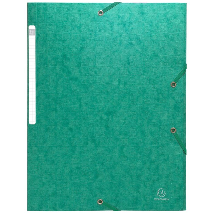 Binder A4 + 3 Scots red flaps green