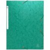 Binder A4 + 3 Scots red flaps green