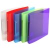 Ring binder 170x220 2R15mm CRYSTAL COLORS sorted colors