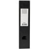 Stehsammler 2mm of resistant PVC back 70mm with glued label holder and grip hole Black