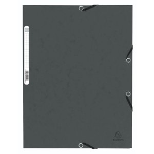 Binder with elastic and three flaps from Manila cardboard...