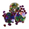 coloured confetti balloons