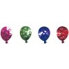 coloured confetti balloons