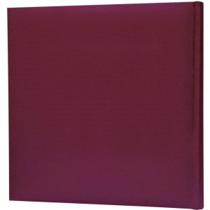 Linen Photo Album Velina 24 x 24 cm bordeaux