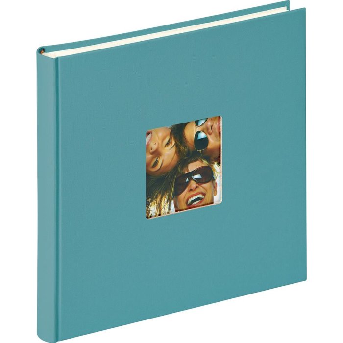 Walther photo album Fun 26x25 cm petrol green 40 white sides