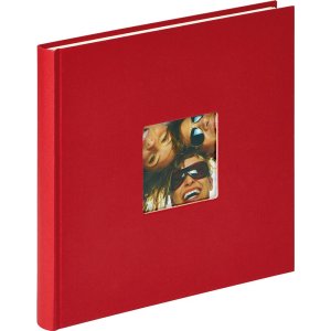 Fun Design photo album 26x25 cm red