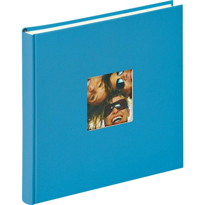 Fun Design photo album 26x25 cm ocean blue