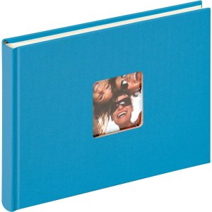 Walther small photo album Fun ocean blue 22x16 cm 40...