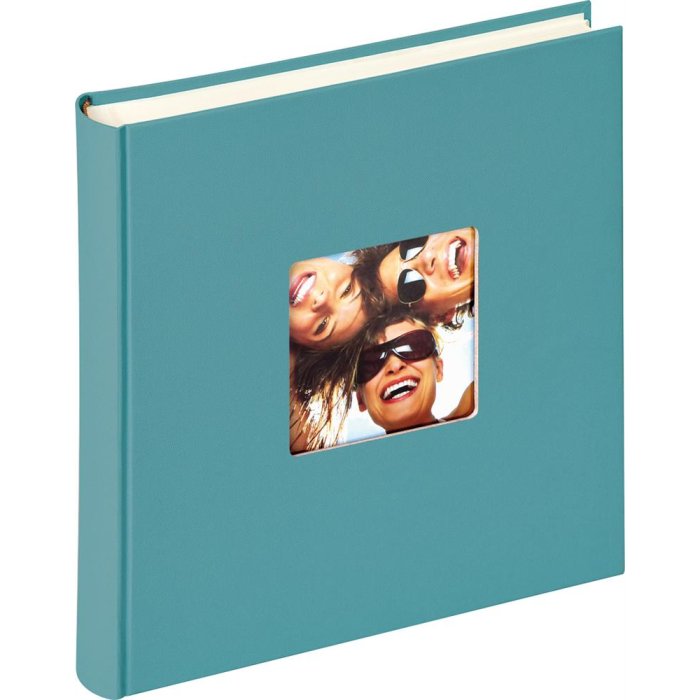 Walther photo album FUN petrol green 30x30 cm 100 white sides