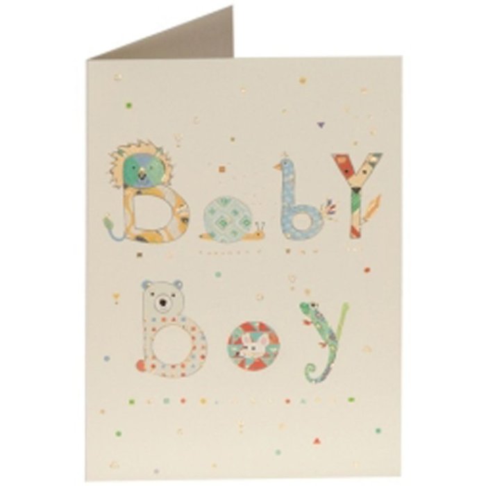 Greeting Card Baby BABY BOY