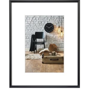 Sevilla Plastic Frame, black, 62 x 93 cm