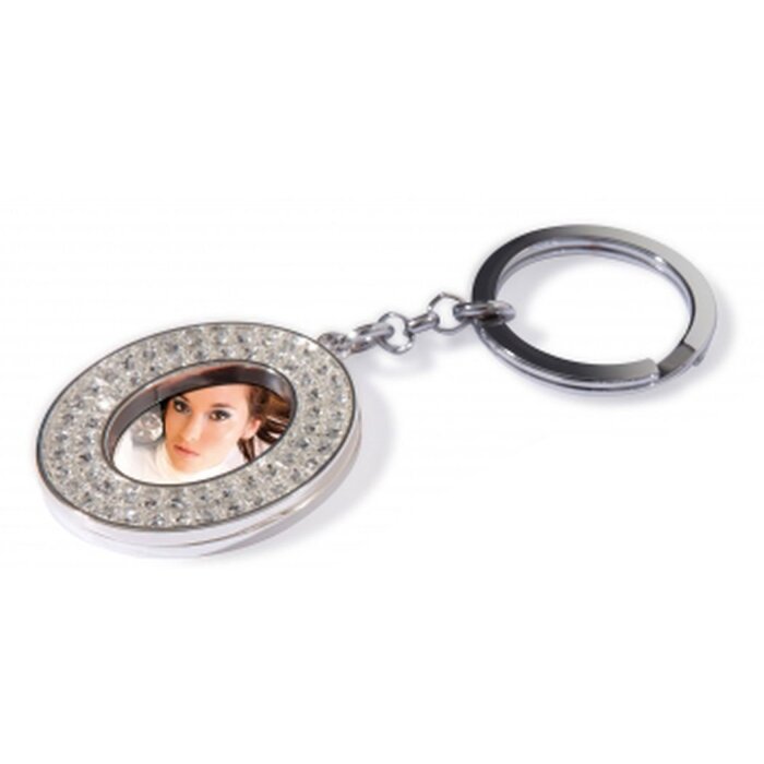 Erno keychains Glamor Diamond Oval