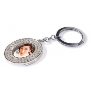 Erno keychains Glamor Diamond Oval