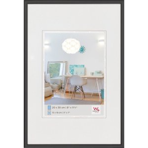 plastic frame 24x30 cm black New Lifestyle