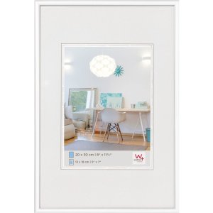 plastic frame 24x30 cm white New Lifestyle