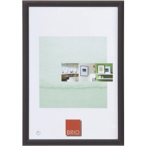 Aluminum frame Tekno black 24x30 cm