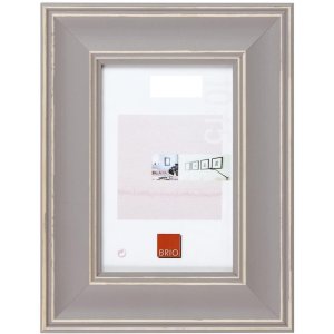 wooden frame Constance gray 10x15 cm