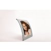 metal portrait frame BASIXX silver for 10x15 cm