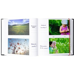 slip-in album Linea 300 pictures 11x15 cm black