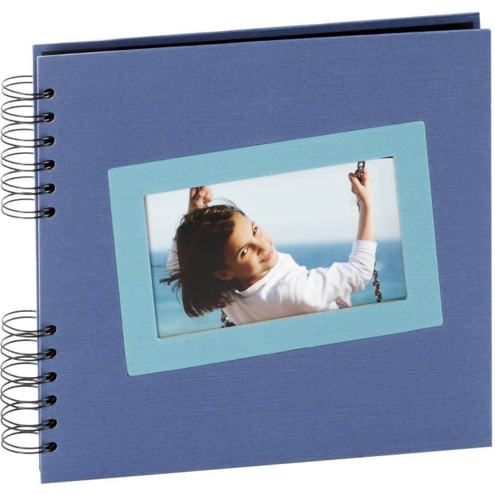 Small blue 22x22 cm Tais photo album