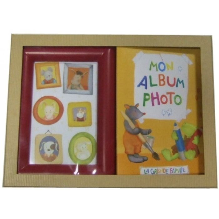 Gift set La Grande Family Minialbum + frame