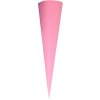 School cone Colourful Cardboard Pink 70 cm