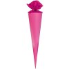 School cone coloured cardboard 70 cm assorted