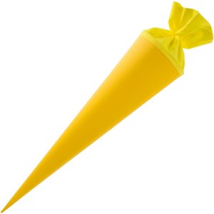 School cone yellow 70 cm