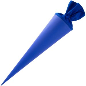 cornet blue 70 cm