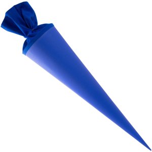 cornet blue 70 cm