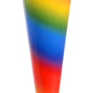 Craft school cone rainbow 70 cm 1 pc.