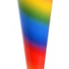 Craft school cone rainbow 70 cm 1 pc.