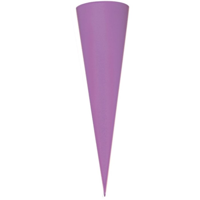 Coronet colored cardboard lilac 70 cm