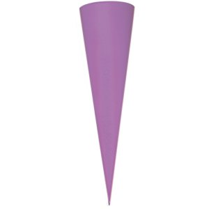 Coronet colored cardboard lilac 70 cm