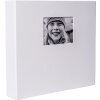 HNFD XL Photo Album Lona White 34,5x33 cm 100 black sides