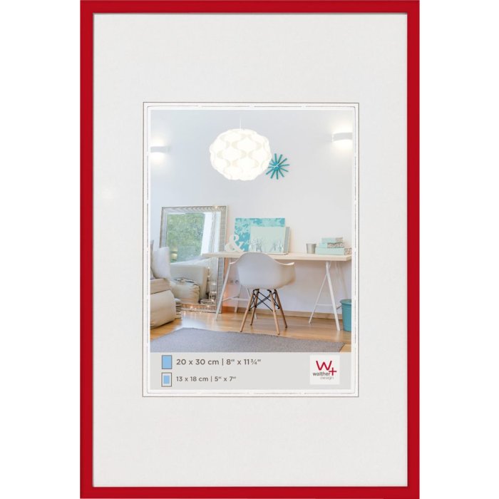 plastic frame 20x25 cm red New Lifestyle