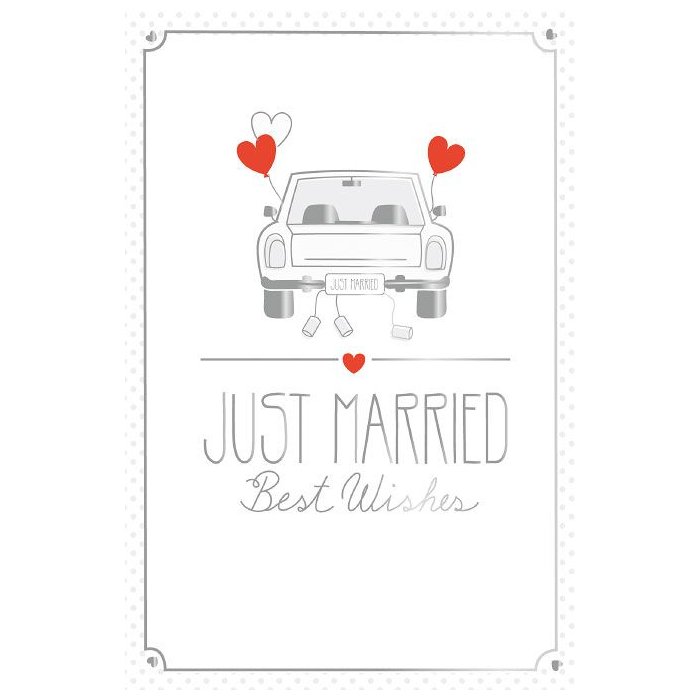 ARTEBENE card Just Married Bumper