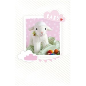 ARTEBENE card birth rosÃ© sheep