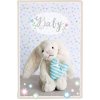 ARTEBENE card birth bunny with heart