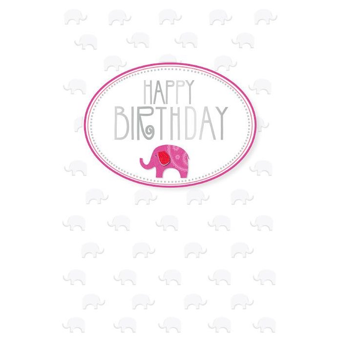 ARTEBENE Card Birthday Elephant