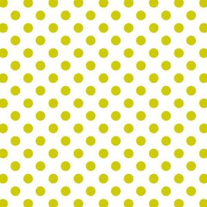 ARTEBENE napkins dots white green 33x33 cm