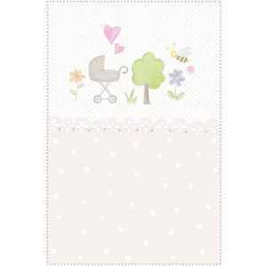 ARTEBENE card embroidery birth stroller