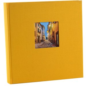 Photo album Bella Vista assorted black pages 30x31 cm